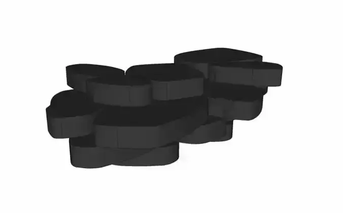 Ring 1 Coffee Table by Ralph Pucci 