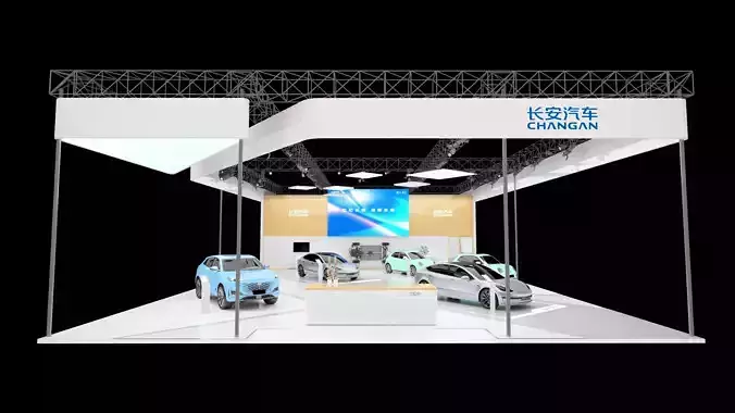 auto booth exhibition 