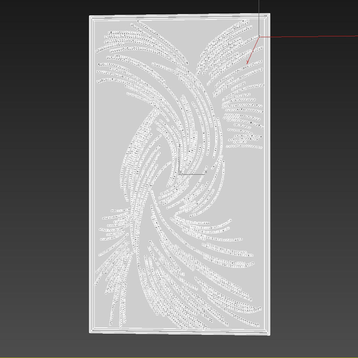 Jane Puylagarde wall sculpture paintings 3D model_7