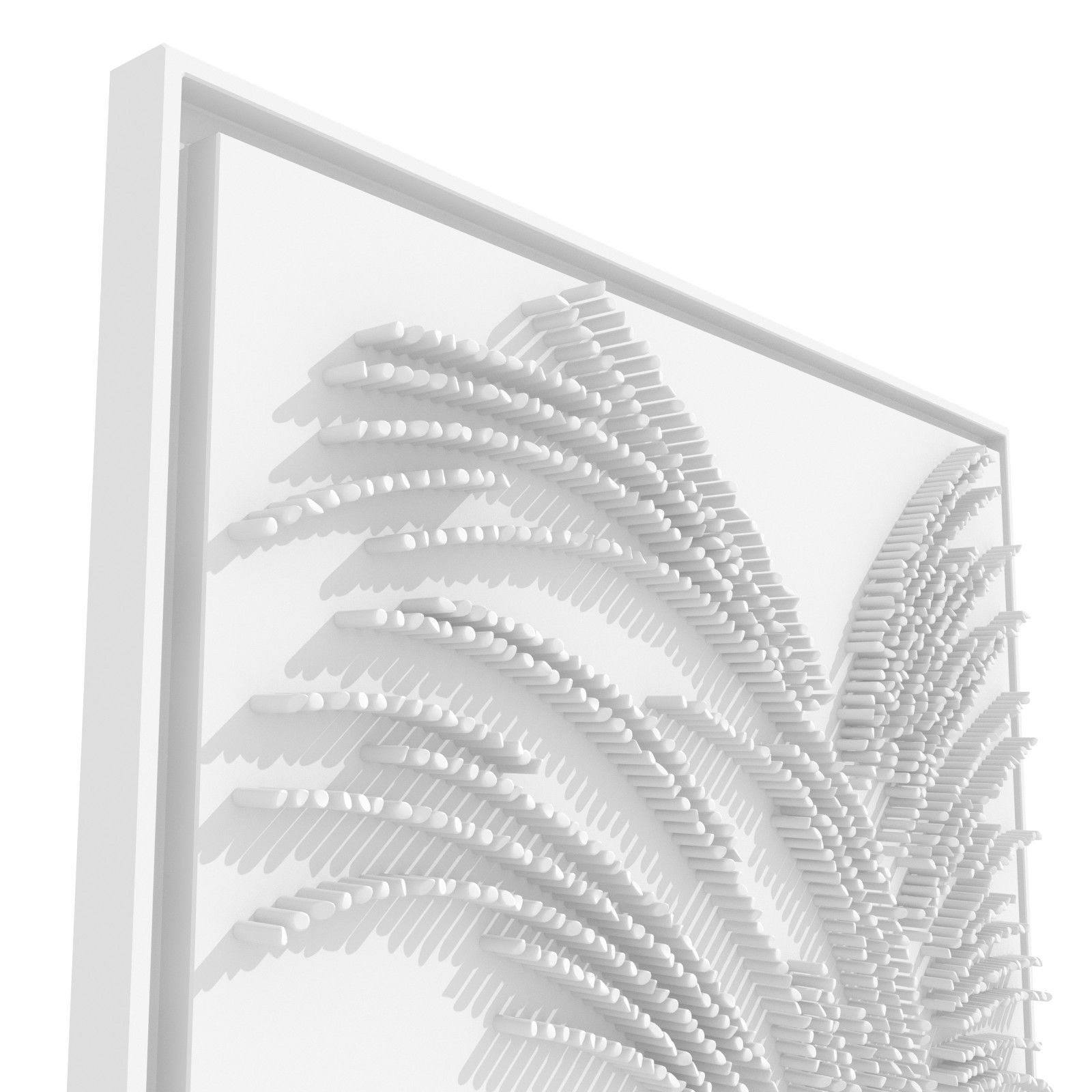 Jane Puylagarde wall sculpture paintings 3D model_4
