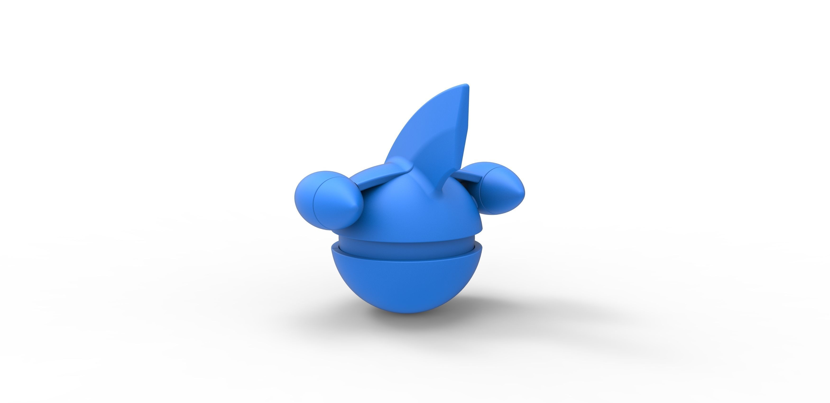 Gible orb 3D print model_15