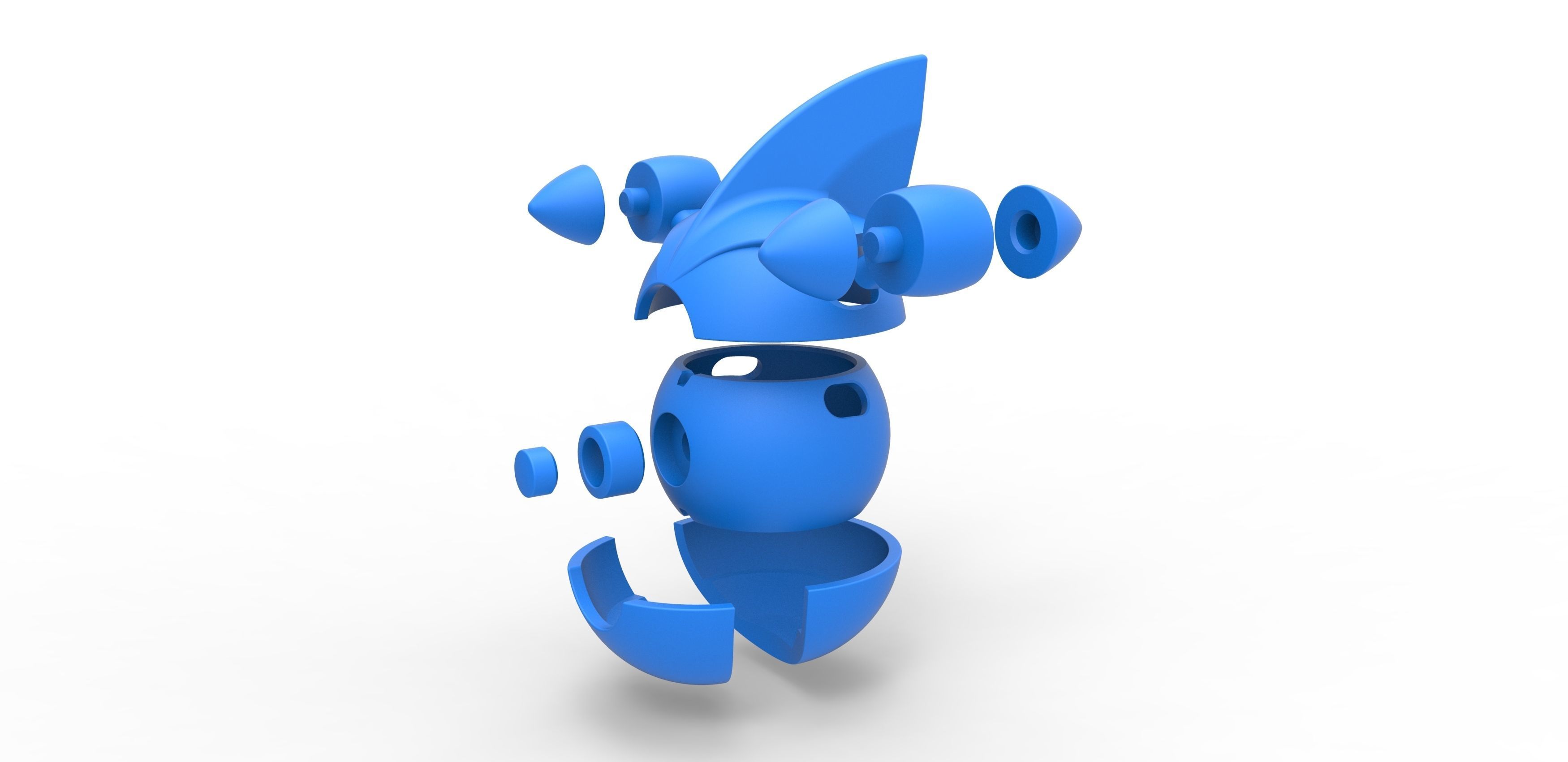 Gible orb 3D print model_16