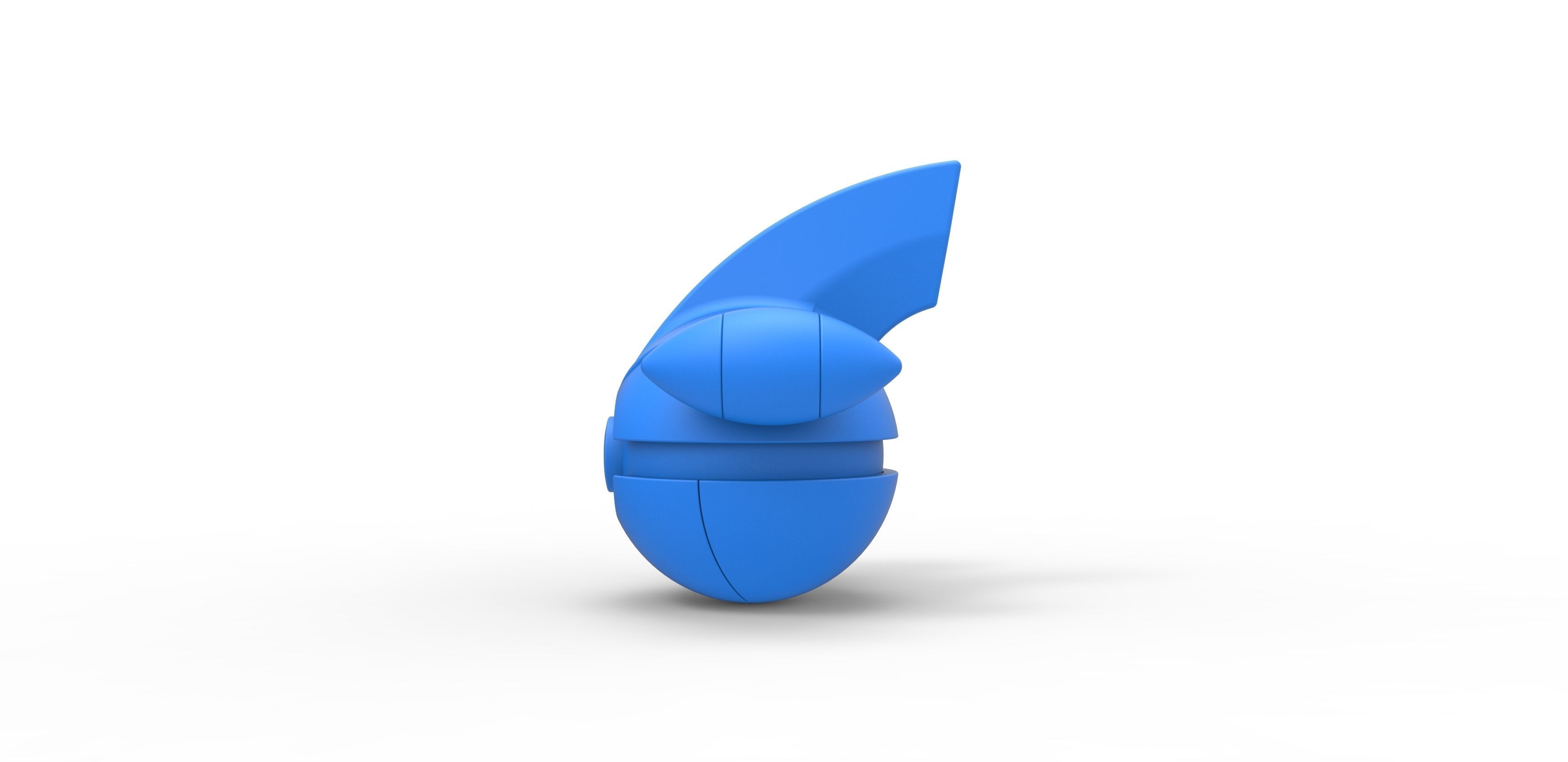 Gible orb 3D print model_14