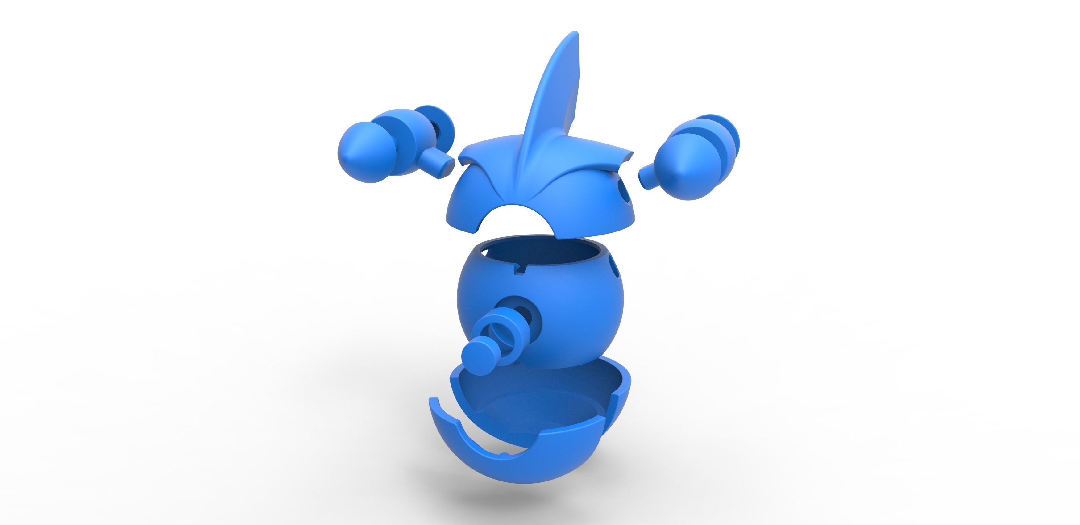 Gible orb 3D print model_18