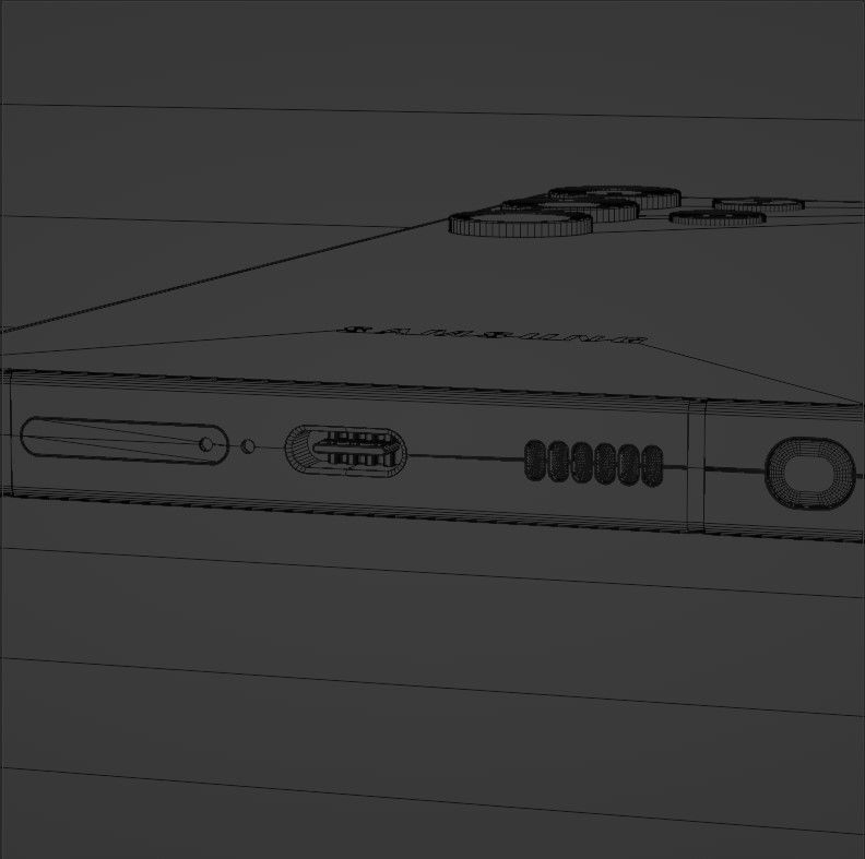 Samsung Galaxy S22 Ultra and S Pen in all Colors 3D model_26