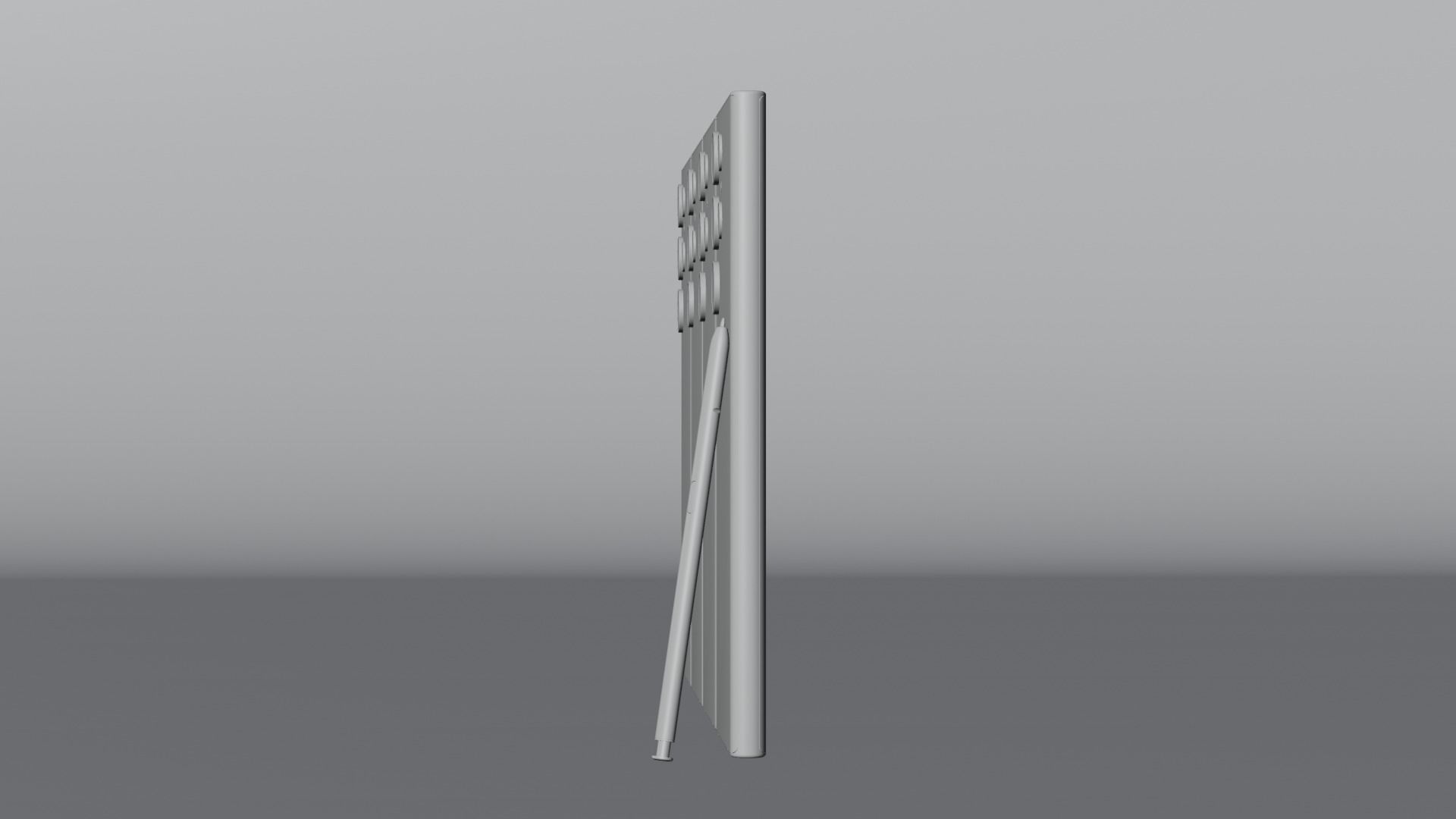 Samsung Galaxy S22 Ultra and S Pen in all Colors 3D model_8