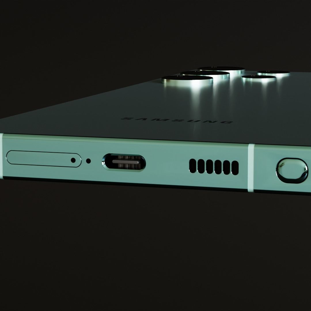 Samsung Galaxy S22 Ultra and S Pen in all Colors 3D model_23