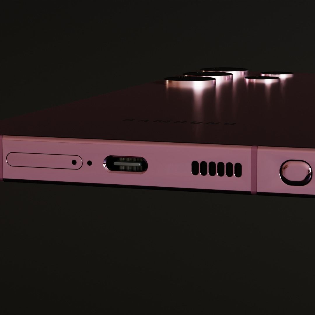 Samsung Galaxy S22 Ultra and S Pen in all Colors 3D model_24