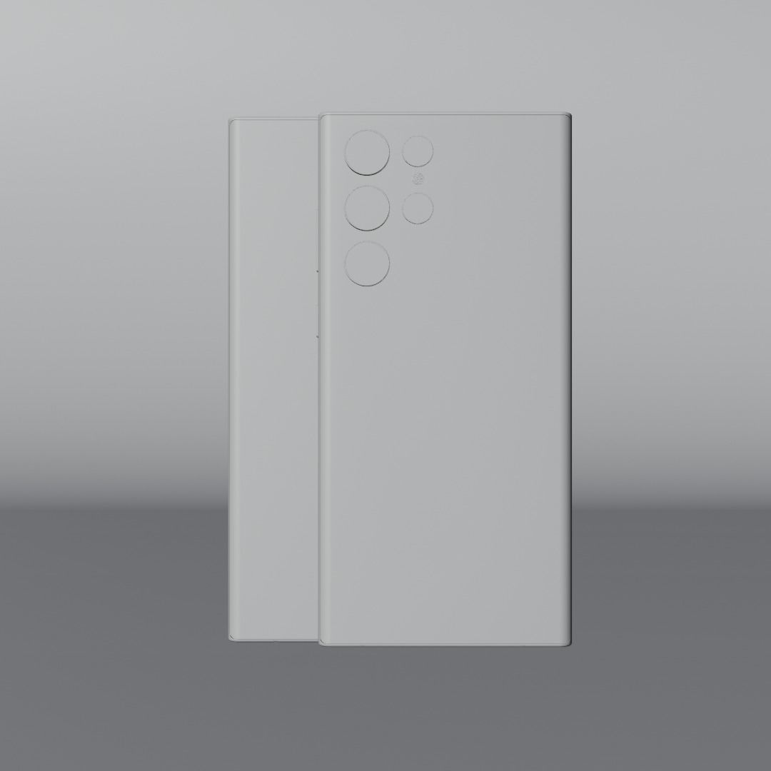 Samsung Galaxy S22 Ultra and S Pen in all Colors 3D model_20