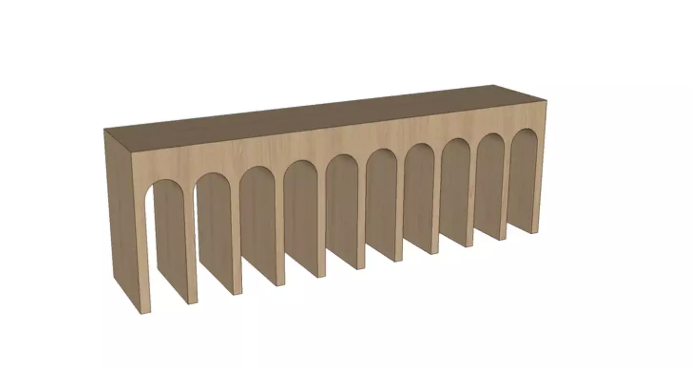 Arcade Console by Martin and Brockett 3D model_0