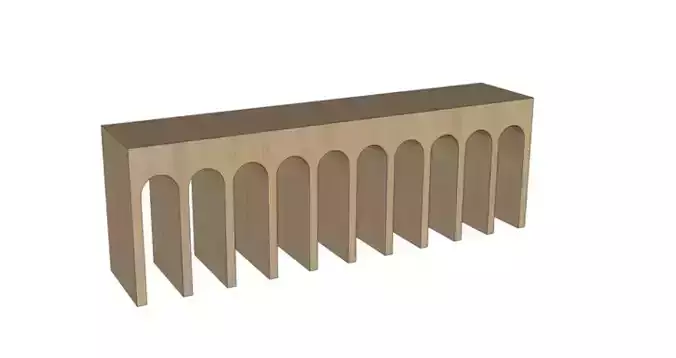 Arcade Console by Martin and Brockett 3D model