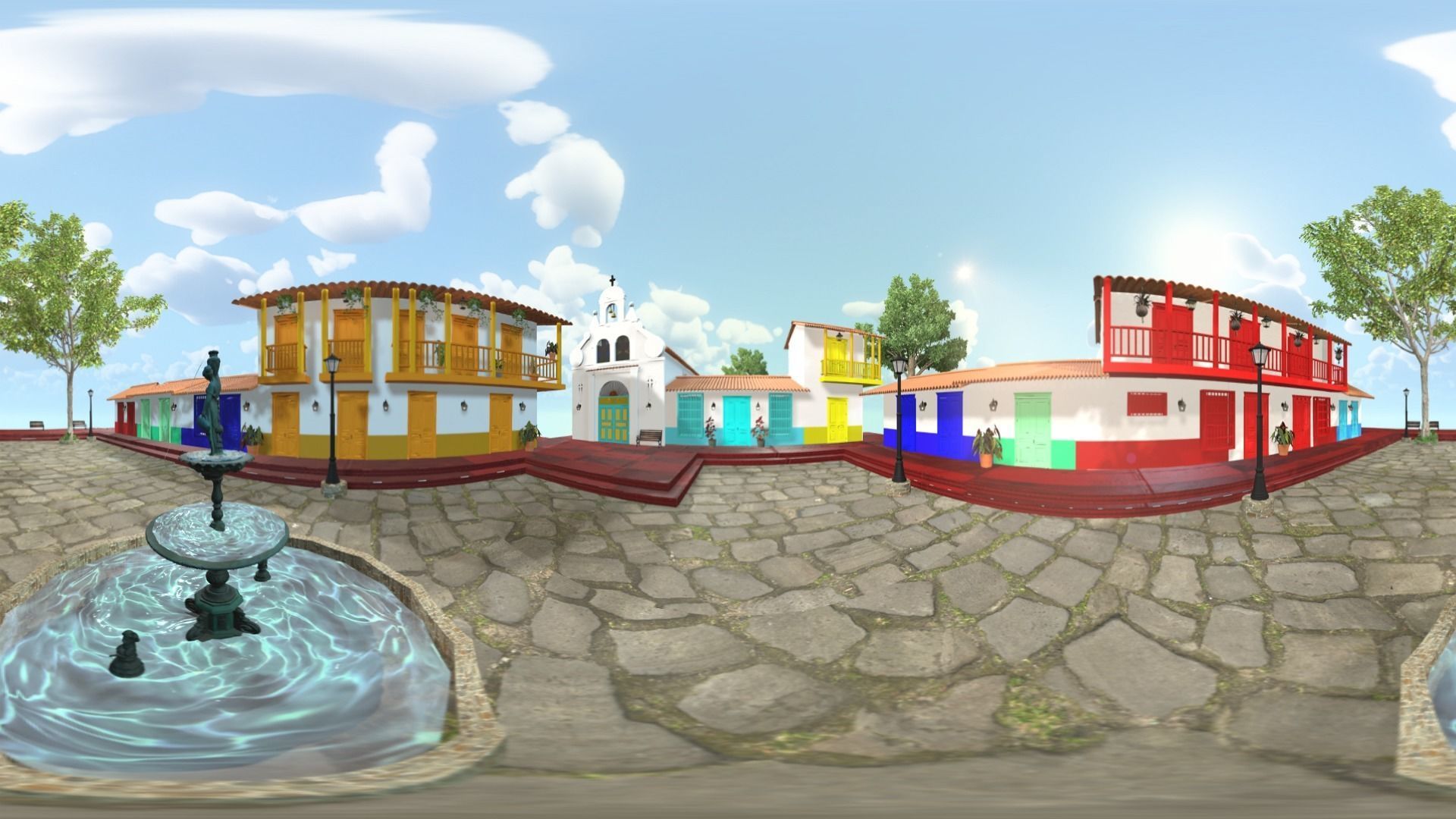 PUEBLITO PAISA - MEDELLIN - COLOMBIA 3D model_5