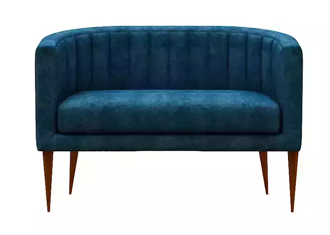 Armchair velvet lounge chair