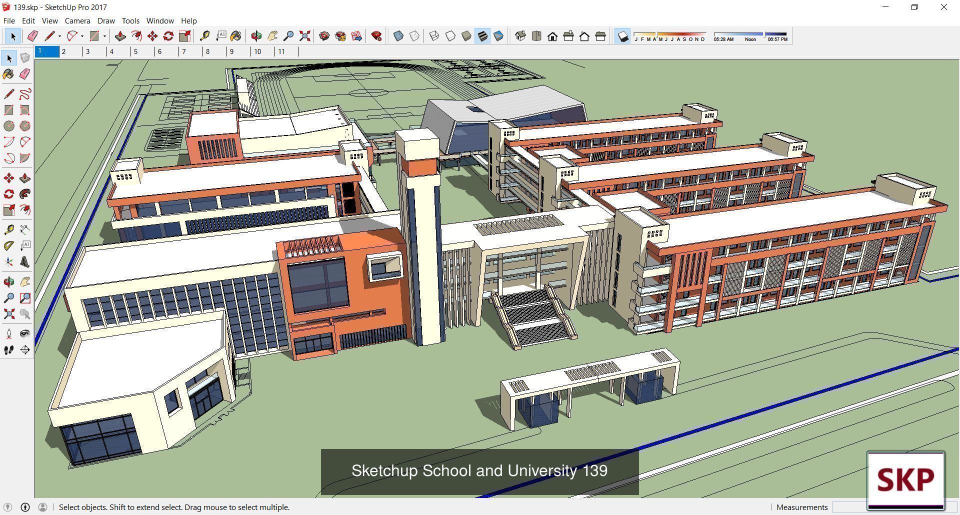 Collection 65 Sketchup School and University models CGTrader