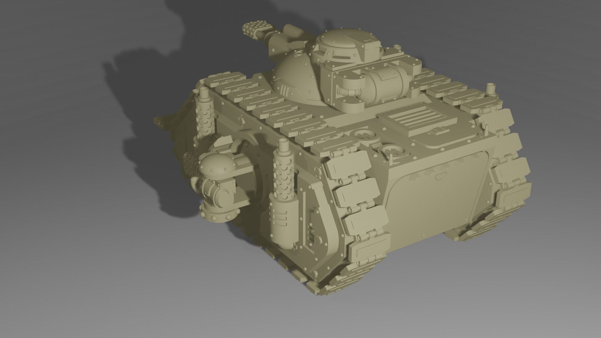 Achilles Class Cruiser Tank 3D print model_4