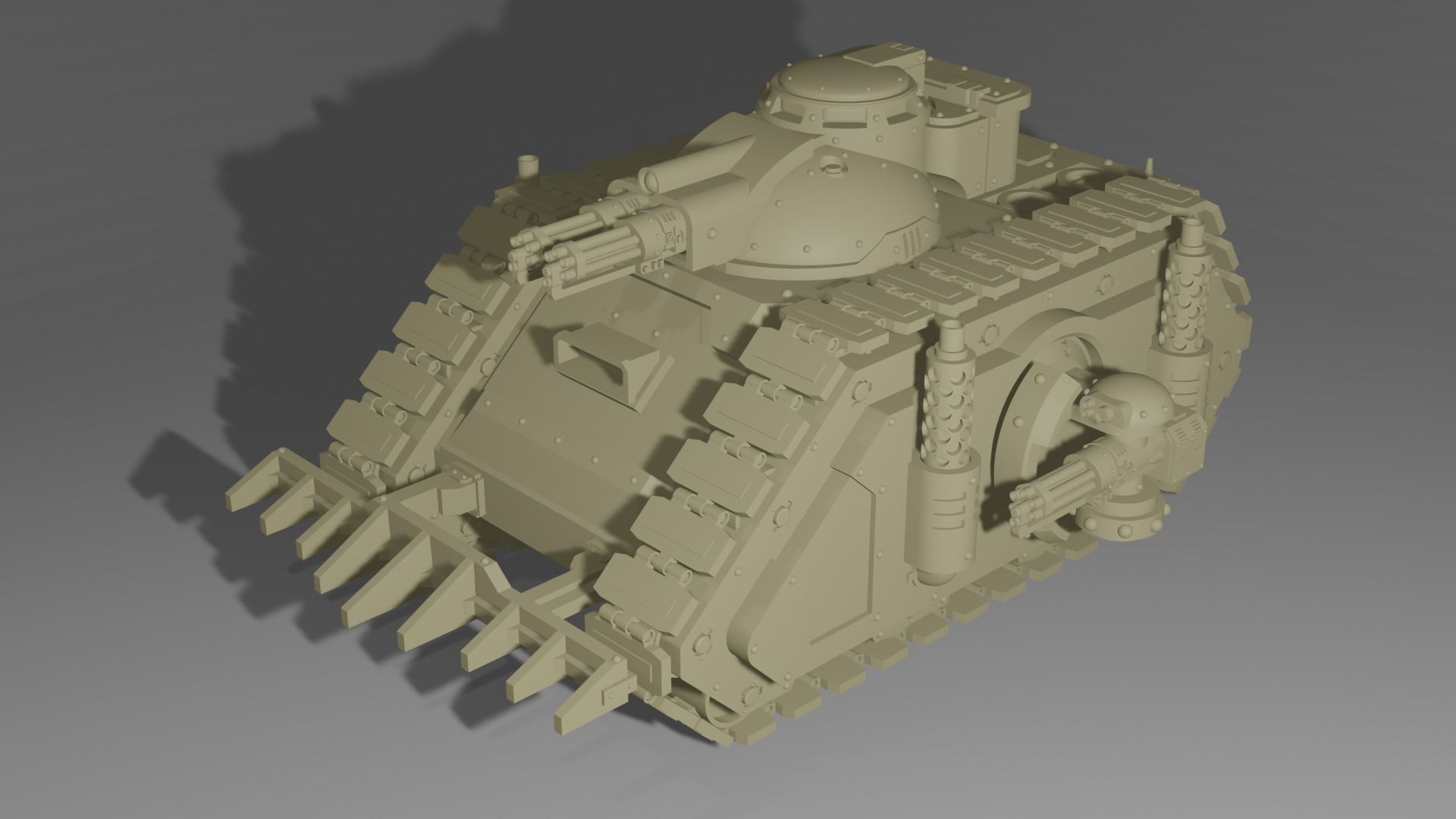 Achilles Class Cruiser Tank 3D print model_12