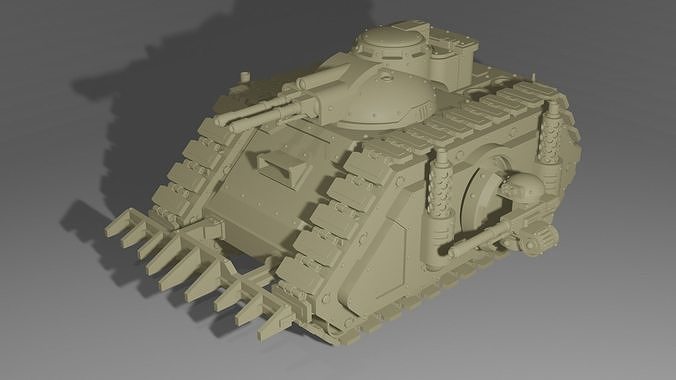 Achilles Class Cruiser Tank 3D print model