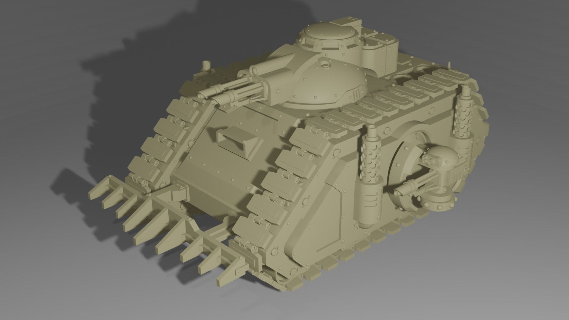 Achilles Class Cruiser Tank 3D print model_9