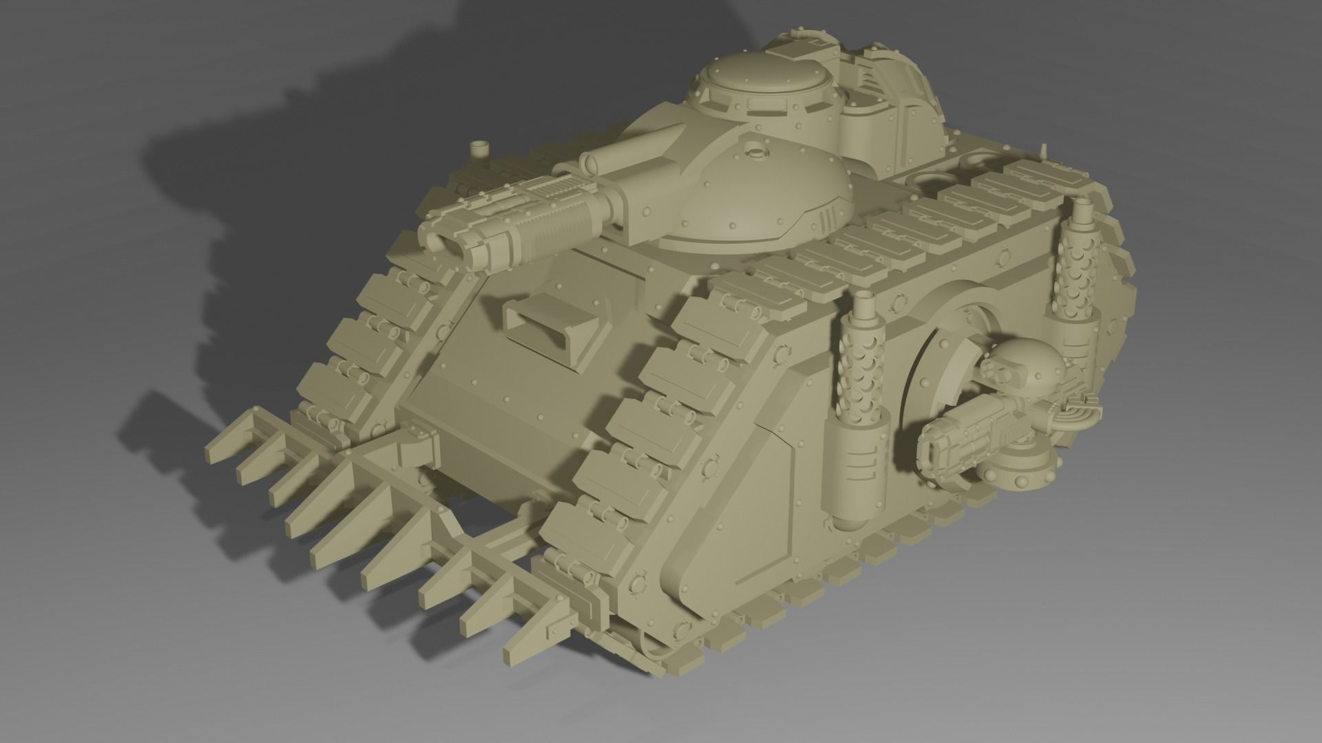 Achilles Class Cruiser Tank 3D print model_2