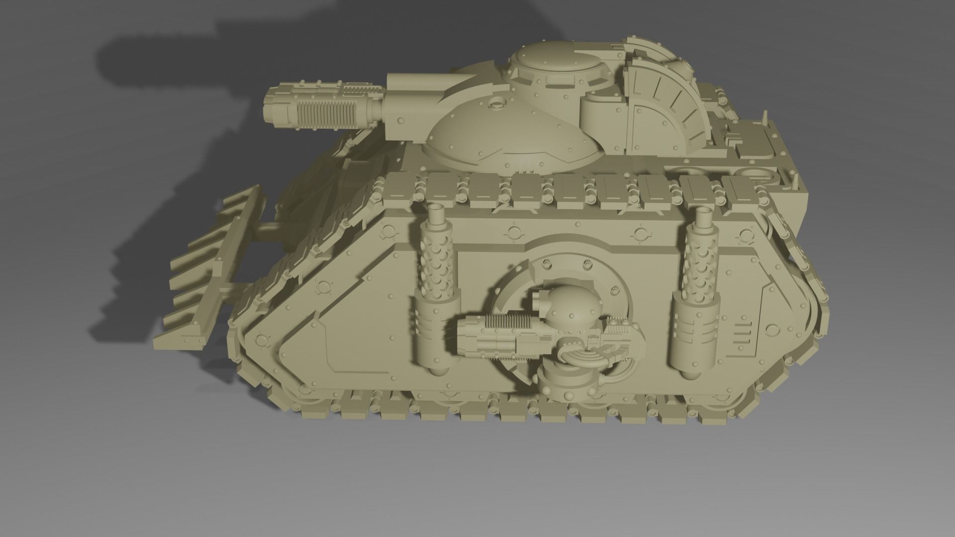 Achilles Class Cruiser Tank 3D print model_3