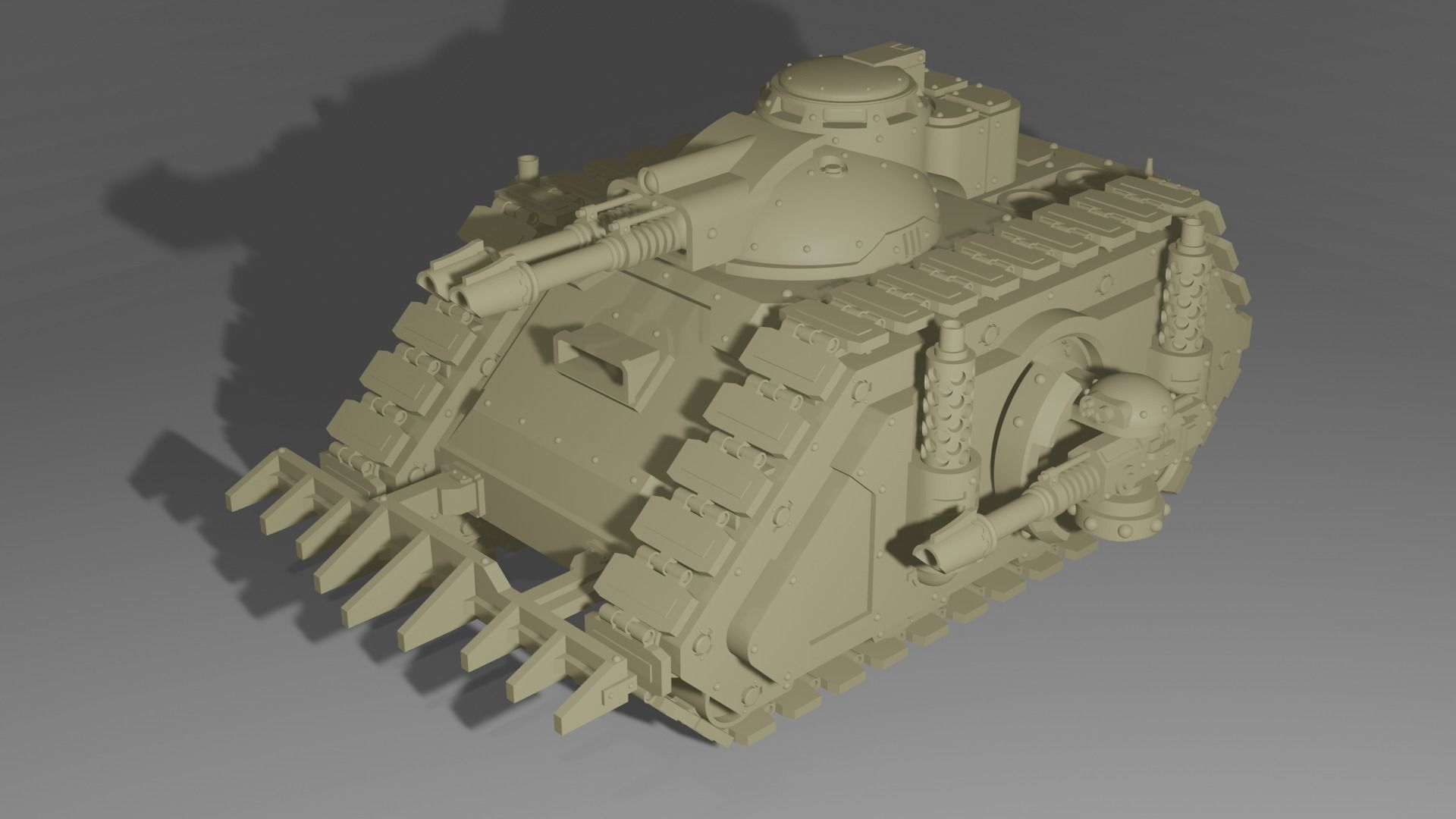 Achilles Class Cruiser Tank 3D print model_8