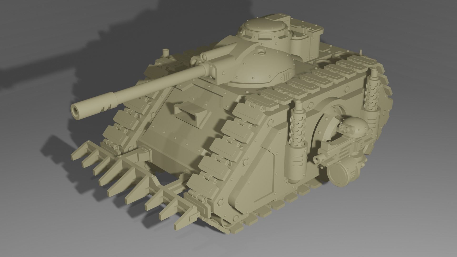 Achilles Class Cruiser Tank 3D print model_7