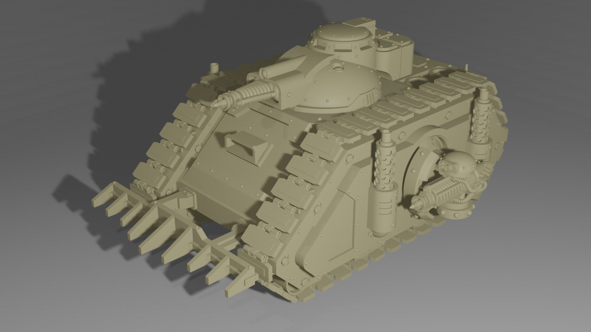 Achilles Class Cruiser Tank 3D print model_1