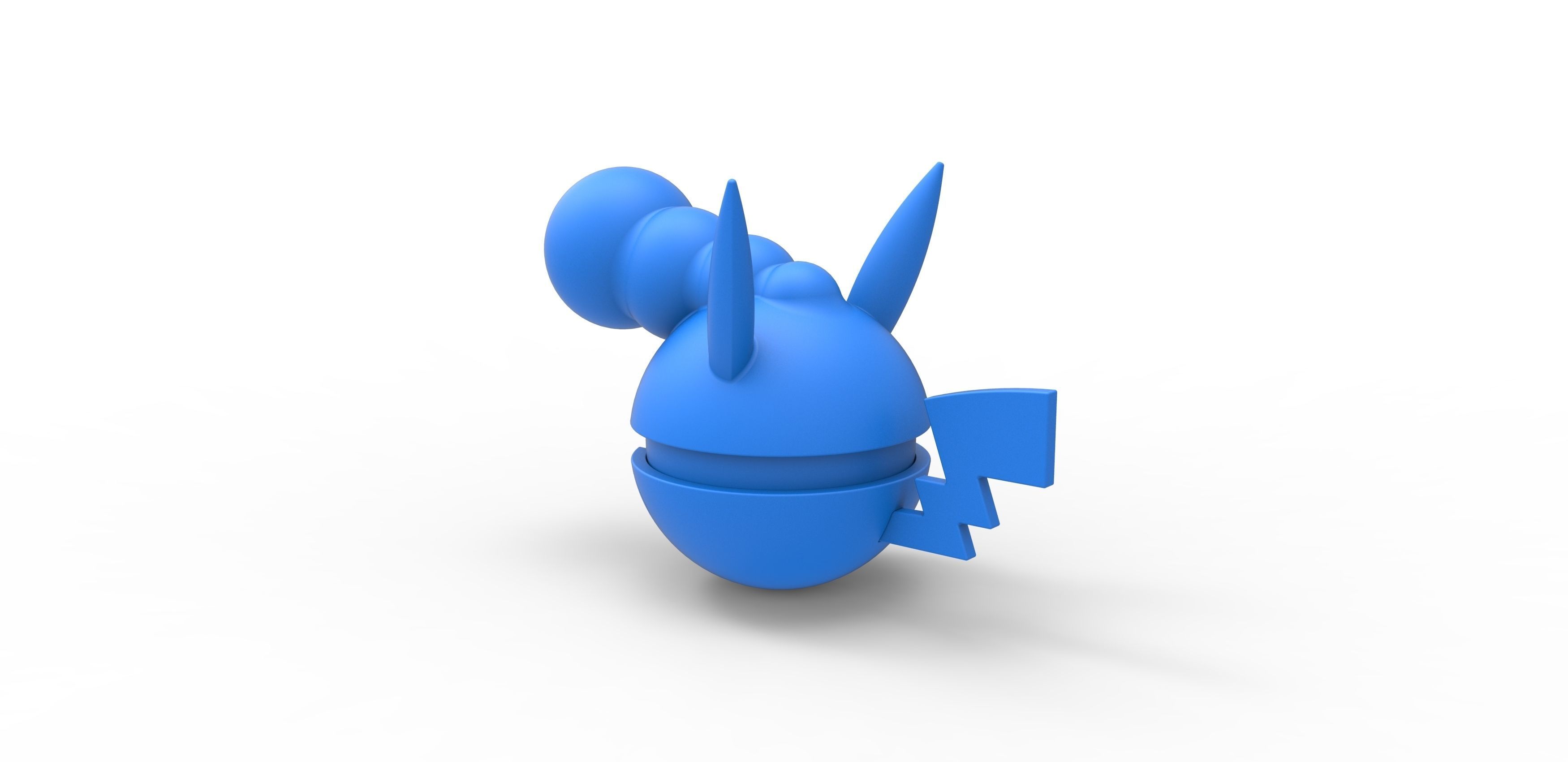 Pikachu Boss orb 3D print model_15