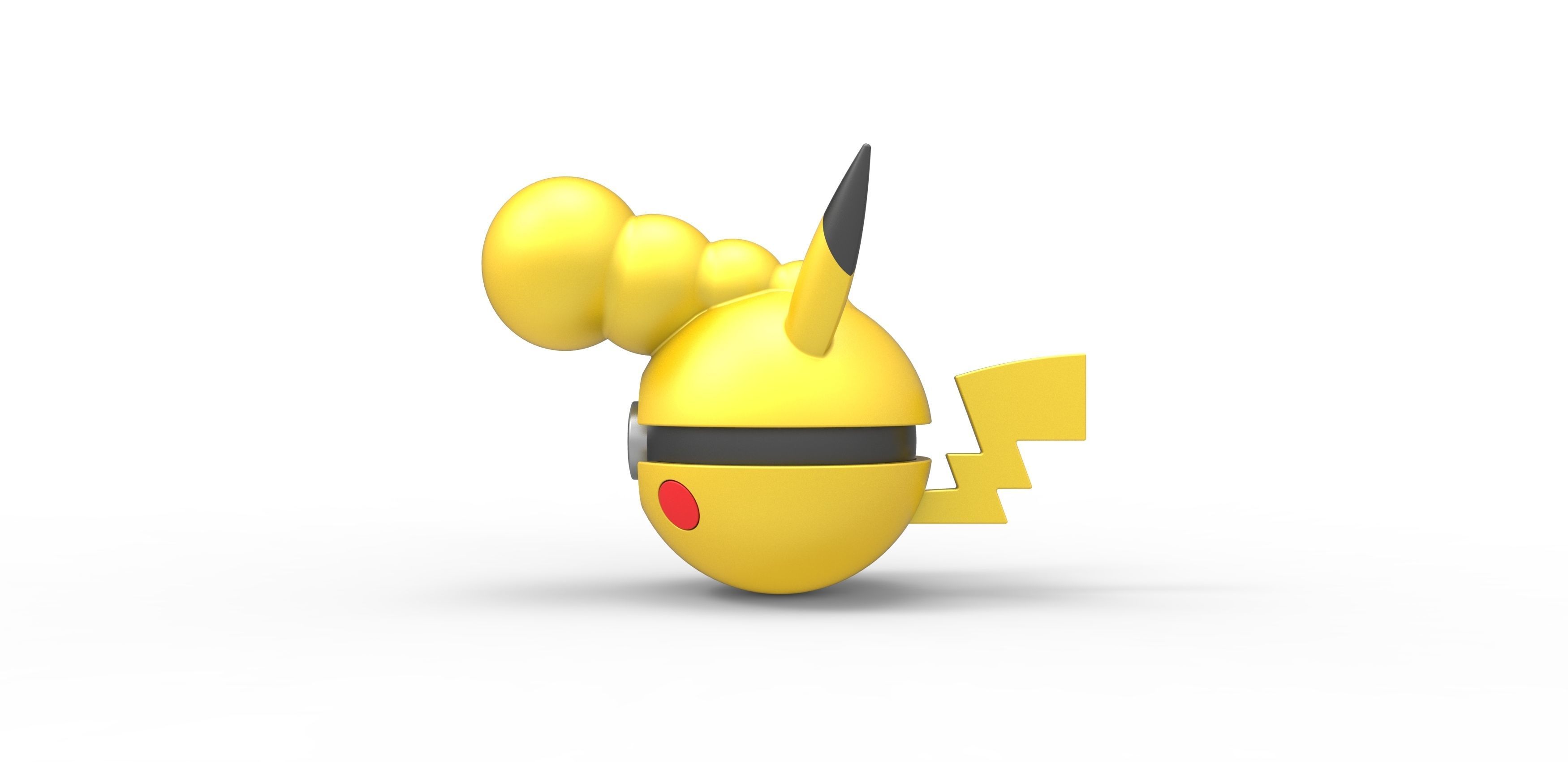 Pikachu Boss orb 3D print model_6