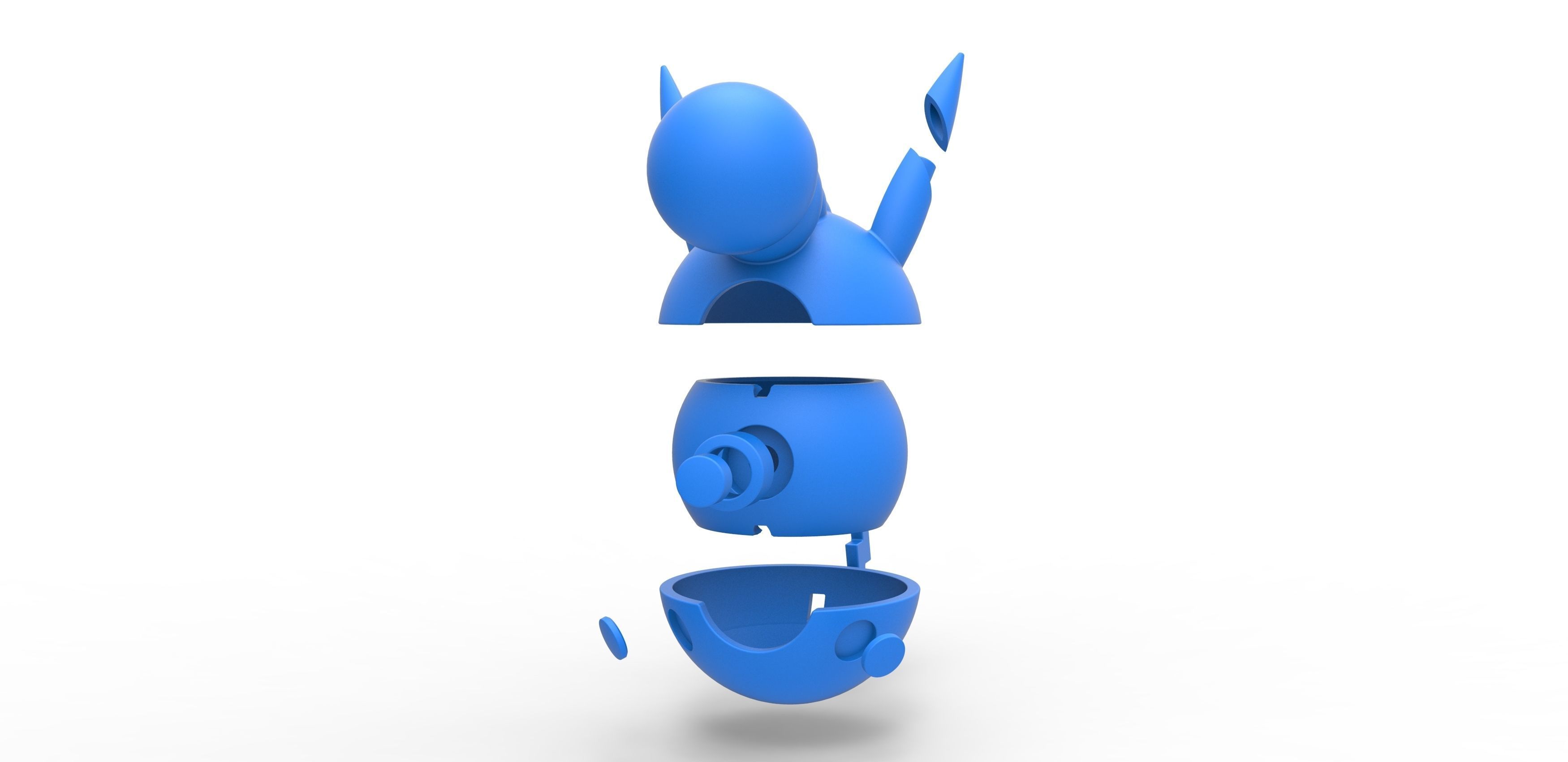 Pikachu Boss orb 3D print model_18