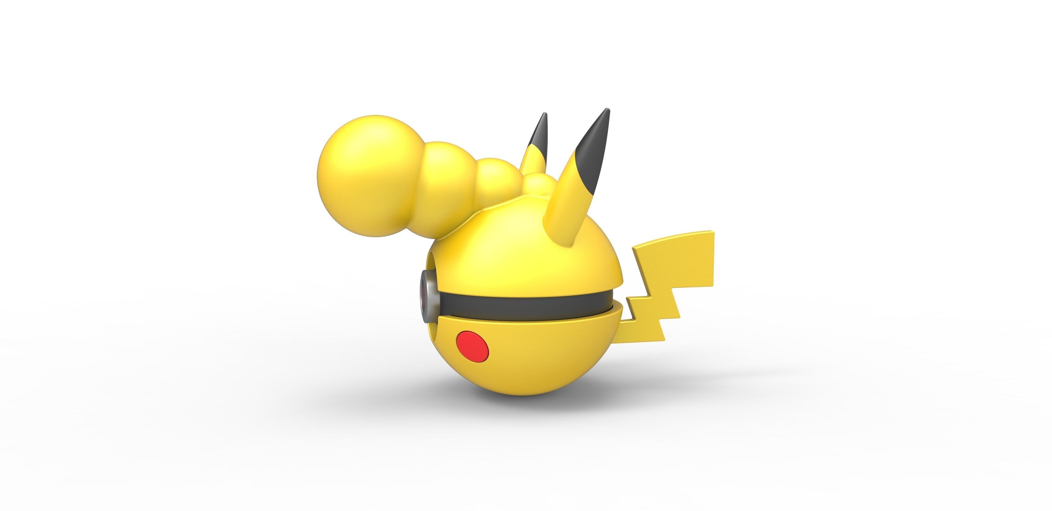 Pikachu Boss orb 3D print model_5