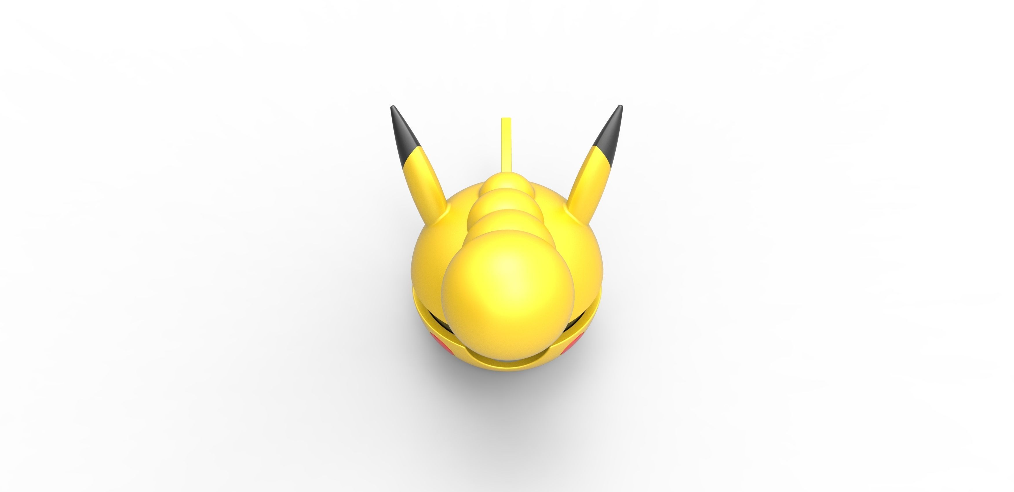 Pikachu Boss orb 3D print model_3
