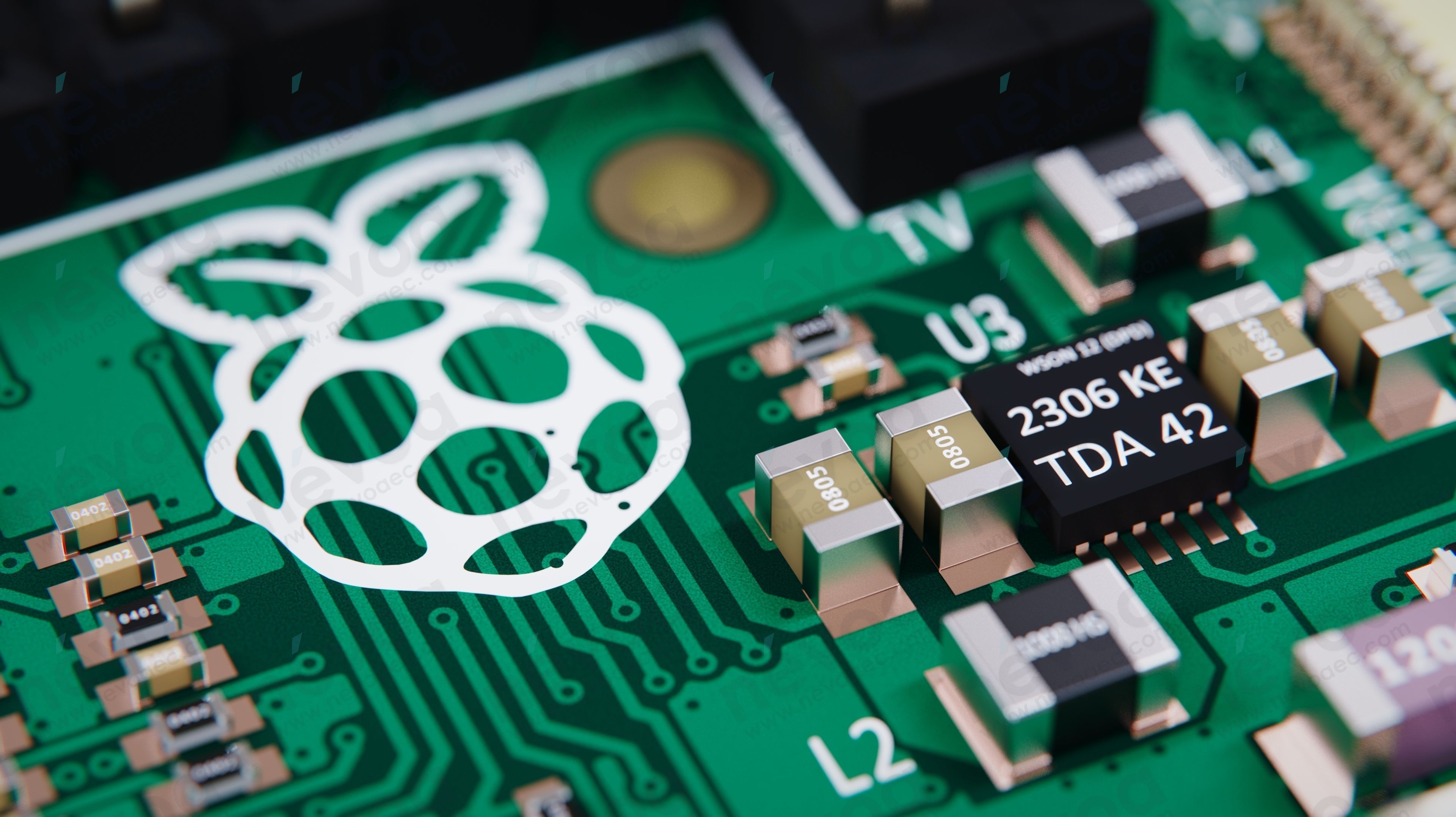 Single-board computers - Raspberry Pi Zero - Raspberry Pi 3D model_10