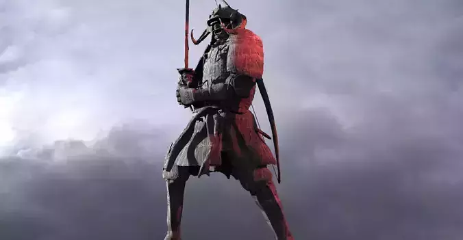 Horned Demon samurai 