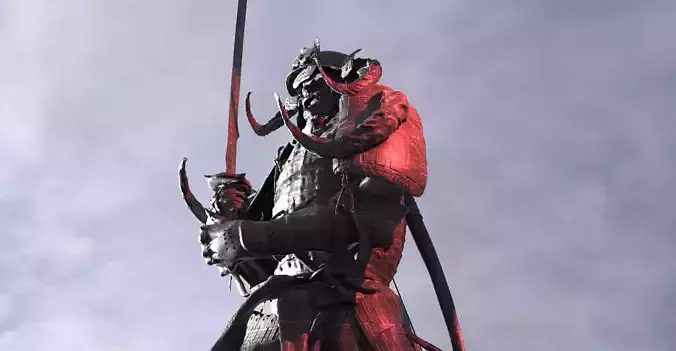 Arch Horned Demon samurai