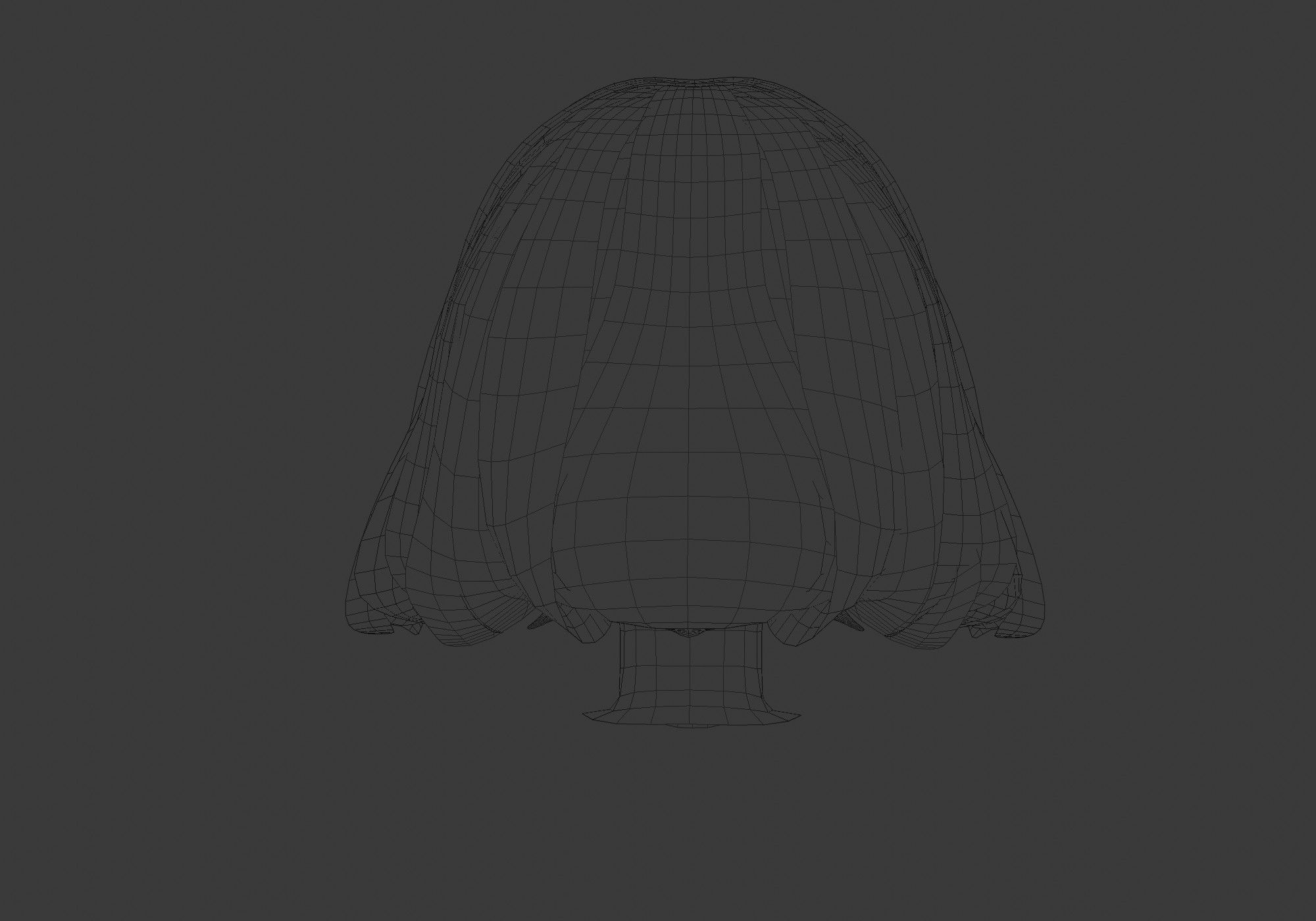 hairstyle in 4 colors 3D model_9