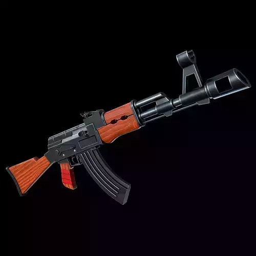 Stylized AK-47