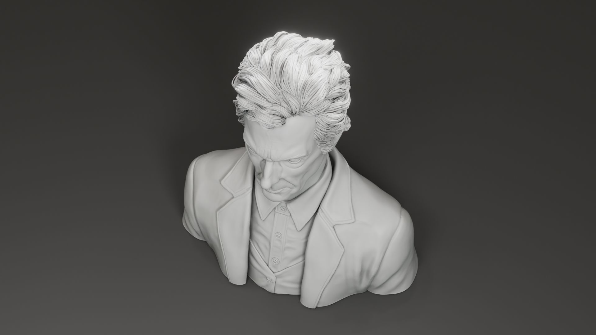 Peter Capaldi - 12th Doctor - Doctor Who 3D print model_5