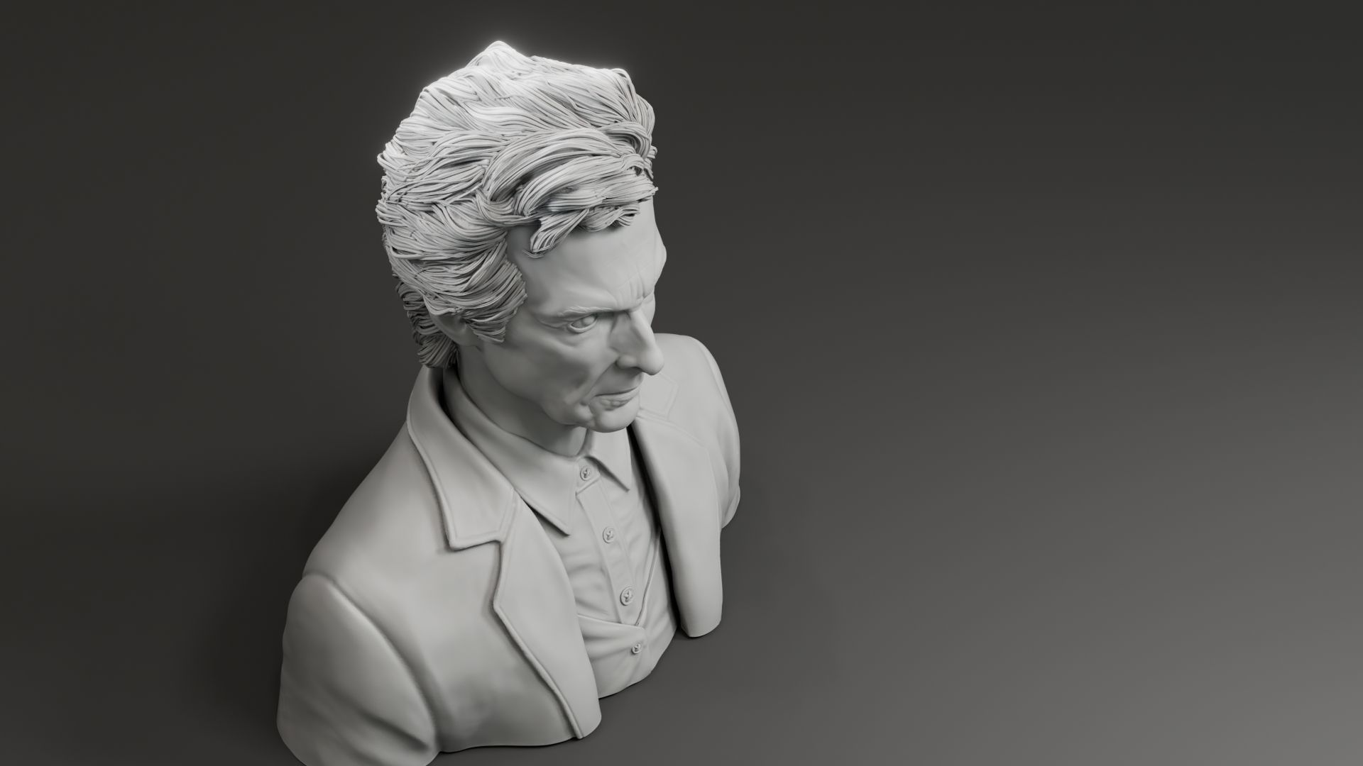 Peter Capaldi - 12th Doctor - Doctor Who 3D print model_19