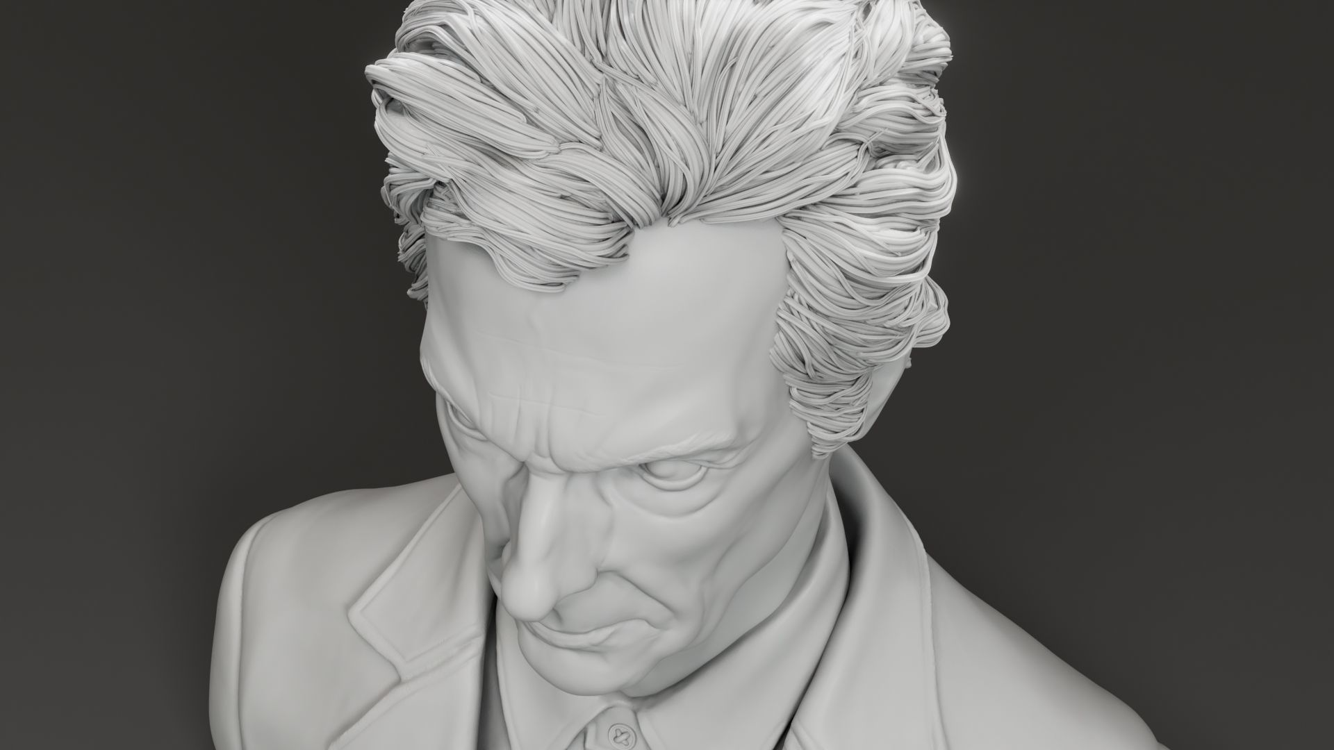 Peter Capaldi - 12th Doctor - Doctor Who 3D print model_14