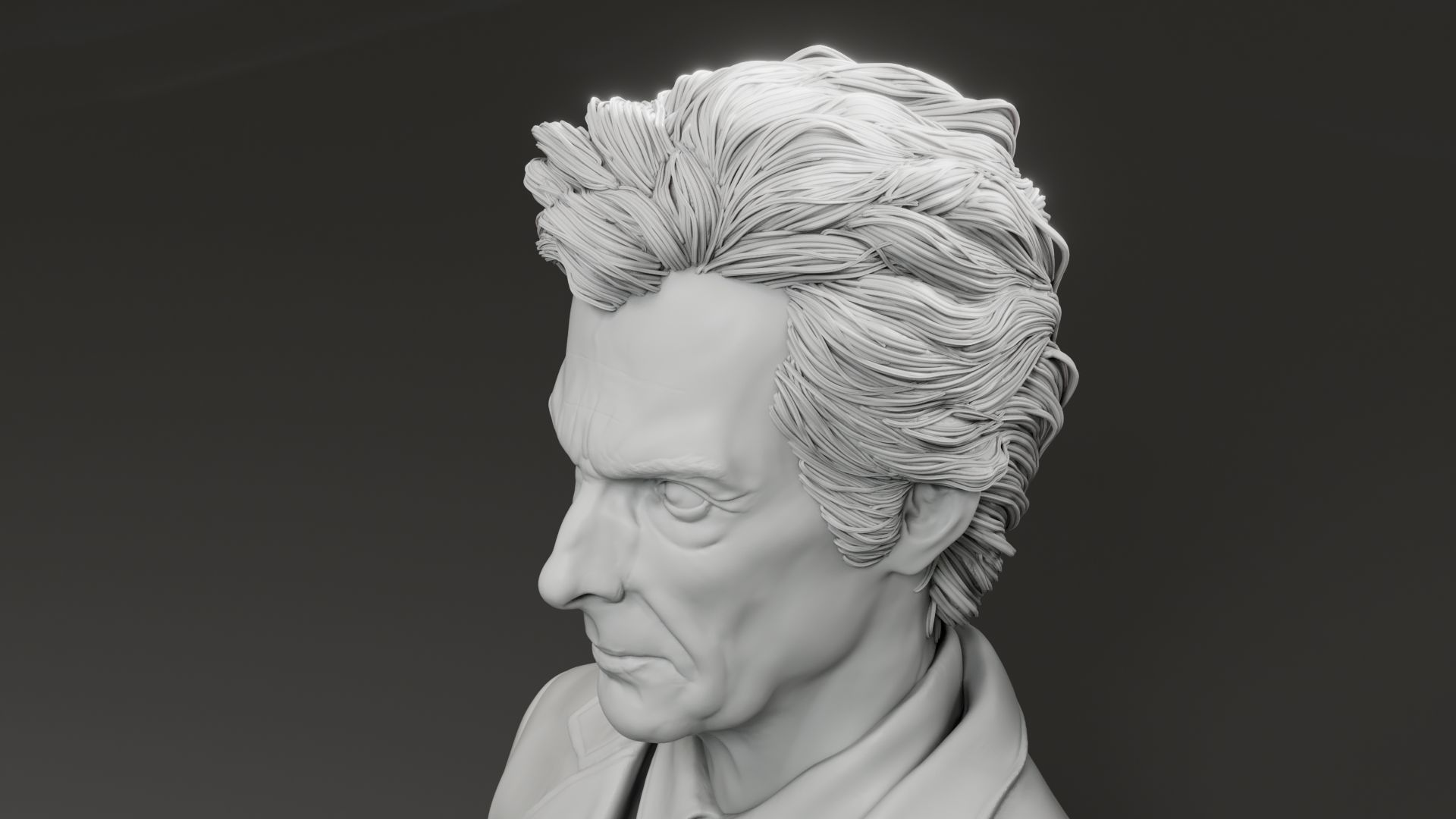 Peter Capaldi - 12th Doctor - Doctor Who 3D print model_8