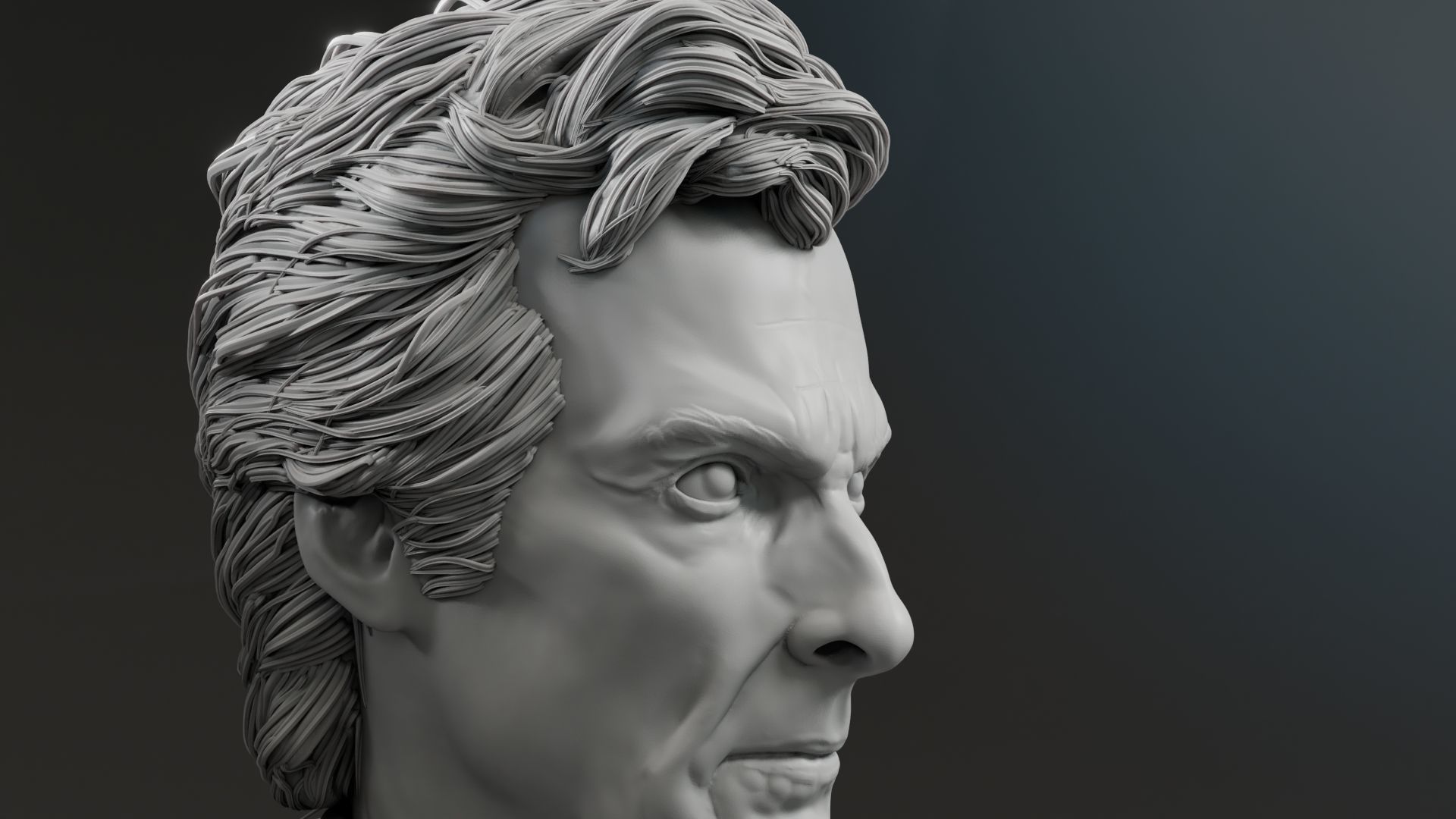 Peter Capaldi - 12th Doctor - Doctor Who 3D print model_12