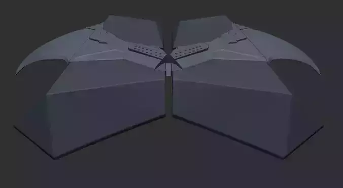 CHEST AND EMBLEM OF THE BATMAN 3D print model