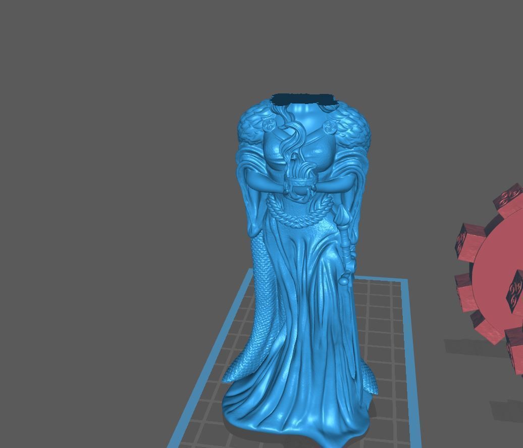 Brigid Goddess 3D print model_9