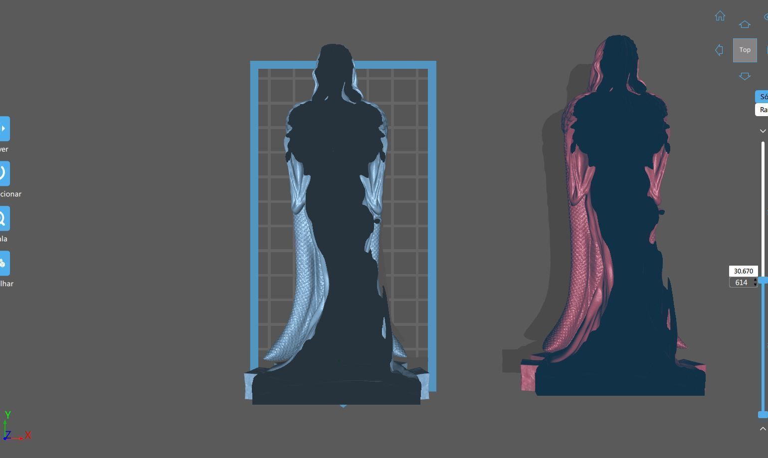 Brigid Goddess 3D print model_21