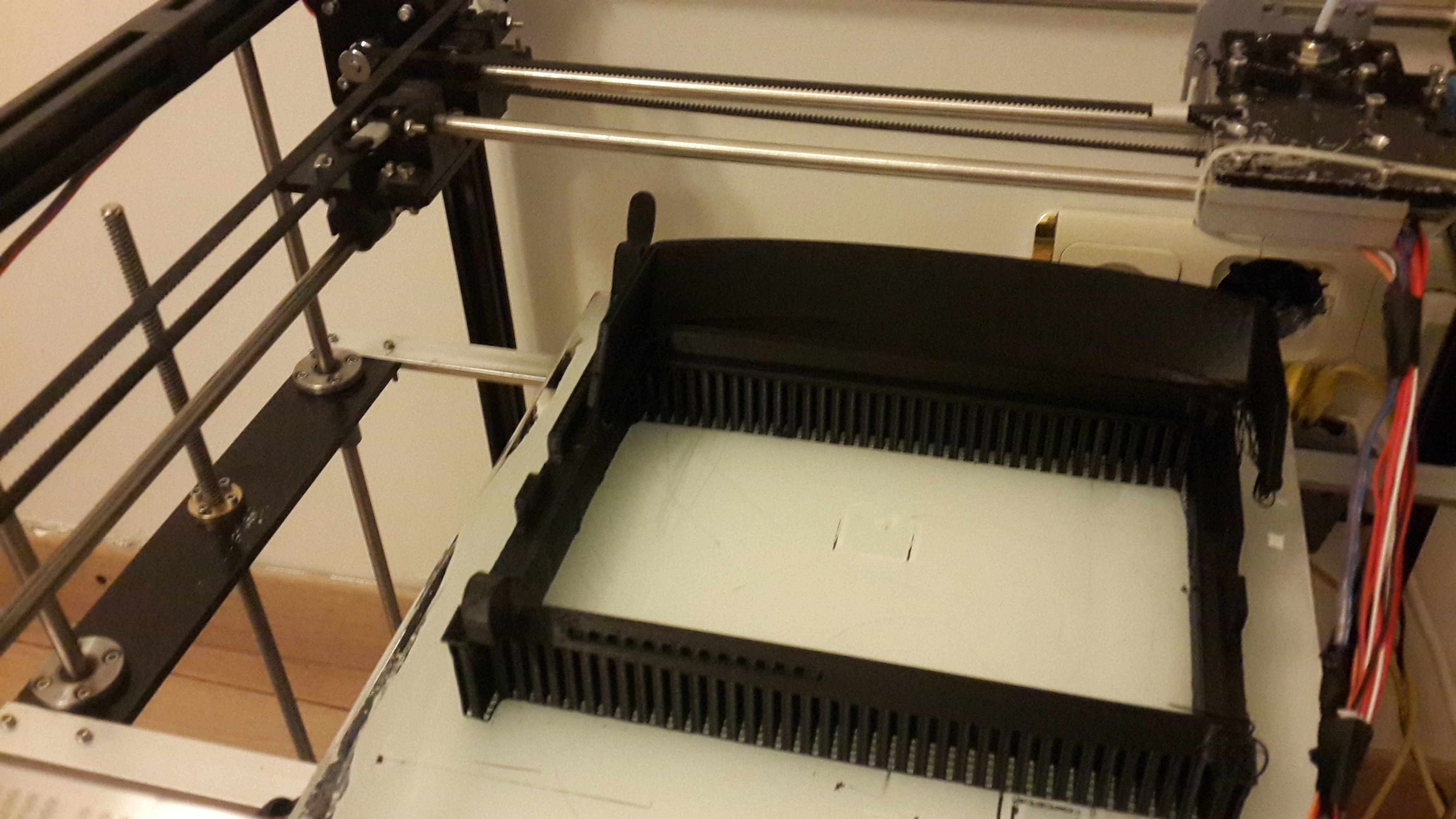 Subaru Impreza center pod housing for LCD screen 3D print model_17