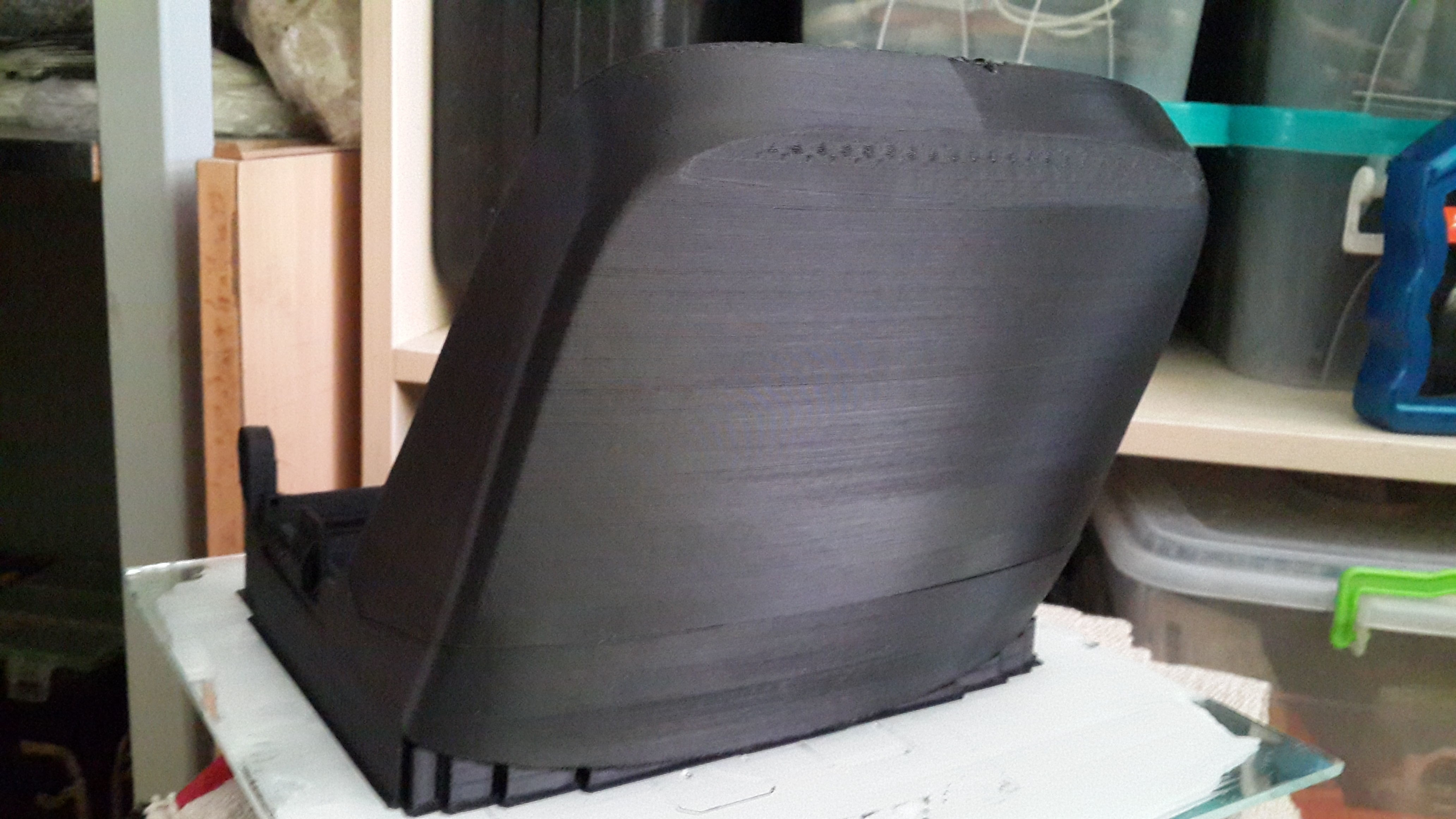 Subaru Impreza center pod housing for LCD screen 3D print model_18