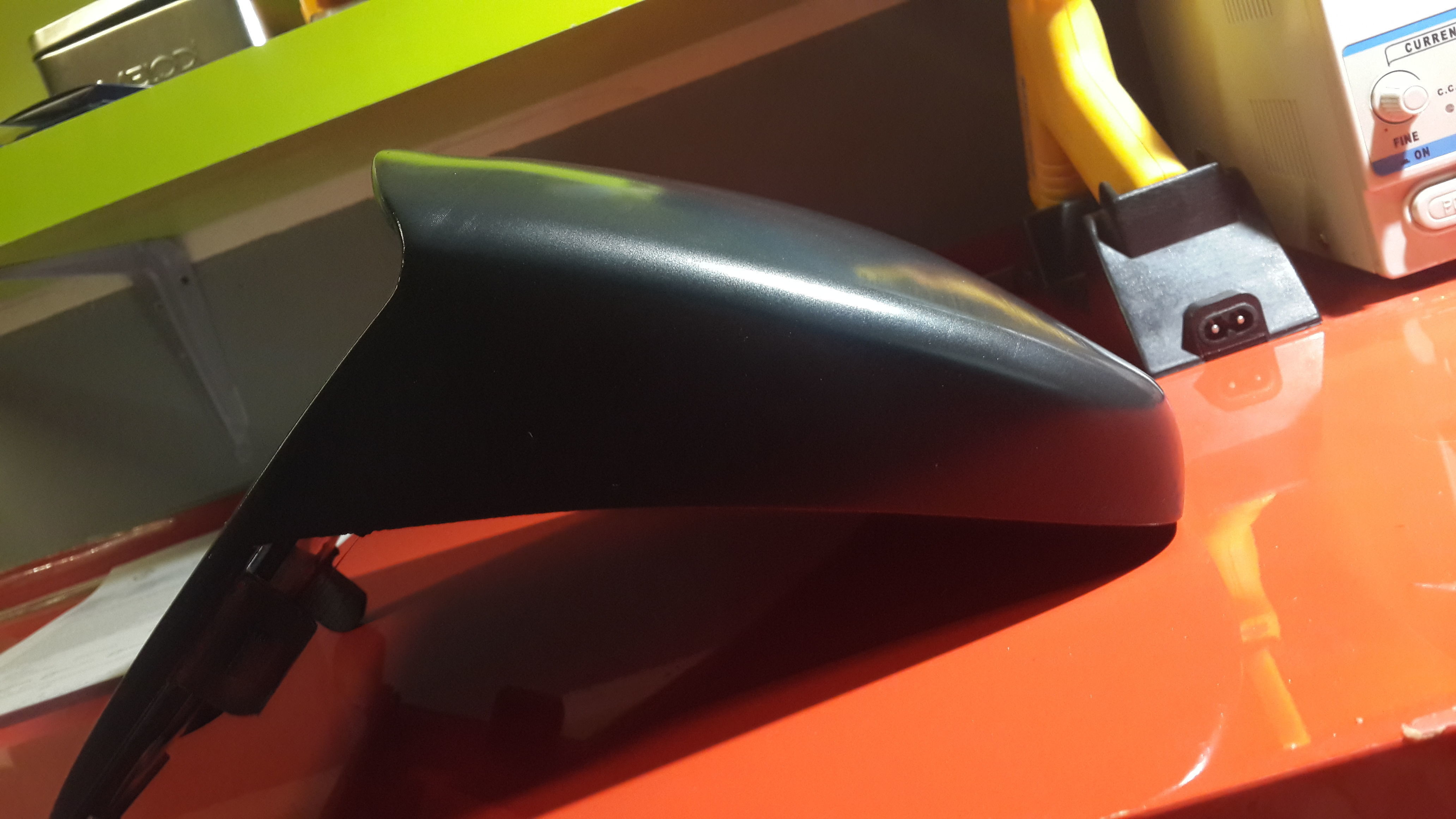 Subaru Impreza center pod housing for LCD screen 3D print model_12