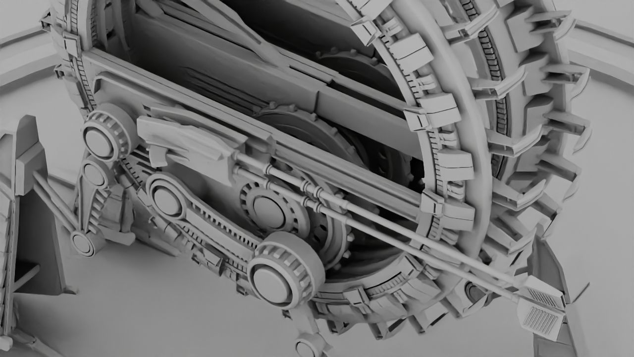 GRIEVOUS VEHICLE  rigged animated 3D model_35