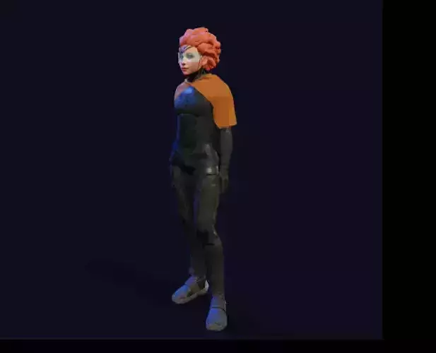 NUBIA  CHARACTER FOR CREATING STYLE GAMES Battle Royale